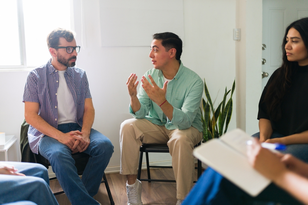 Group therapy as part of an IOP program