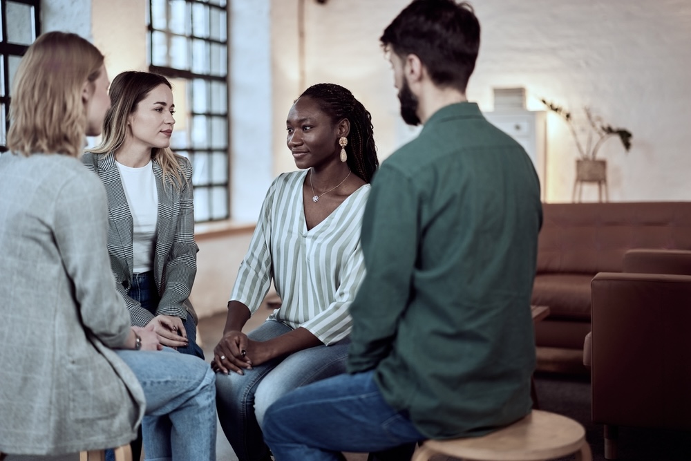 Group rehab during outpatient mental health treatment
