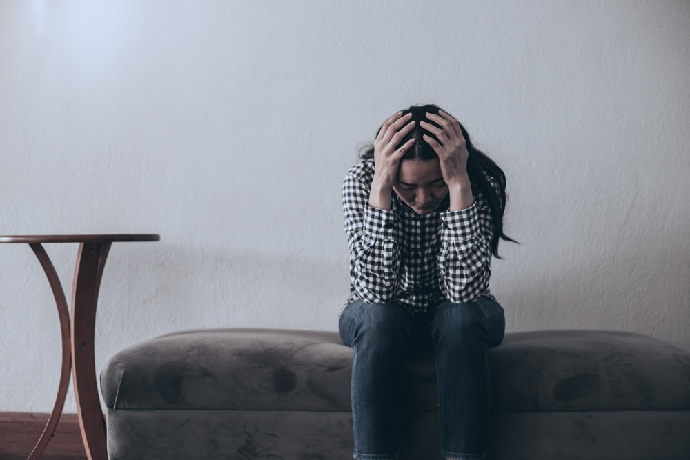 Person dealing with trauma issues